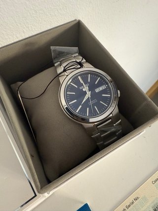Seiko JDM Automático Azul/Plateado Full Set
