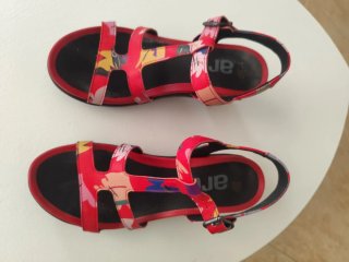Sandalias Art Company Tacon Multicolor