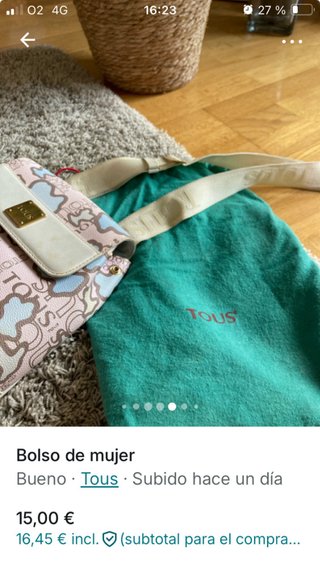 Bolso bandolera Tous multicolor