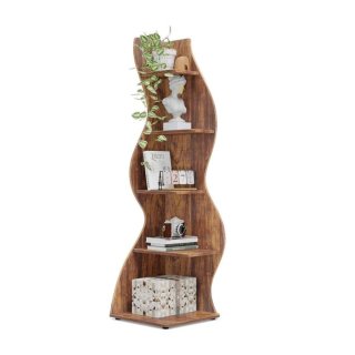 Estantería de esquina madera