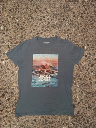 Camiseta Jack & Jones Estampada Talla L