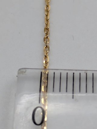 Cadena de oro 18 quilates