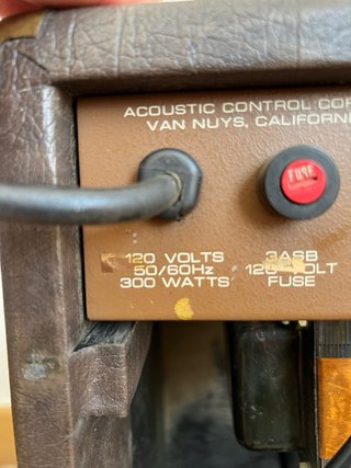 Amplificador Acoustic G120-112