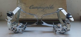 Coppia pedali Campagnolo Gran Sport Acciaio