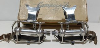 Coppia pedali Campagnolo Gran Sport Acciaio