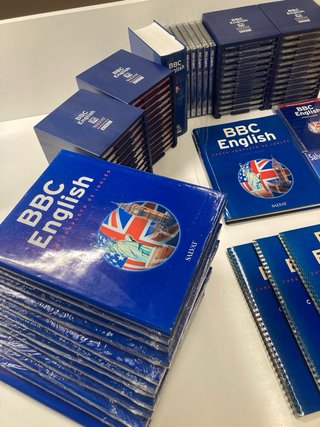 Curso BBC English Diccionario y DVDs