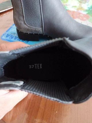 Botas grises mujer nuevas sin uso talla 37