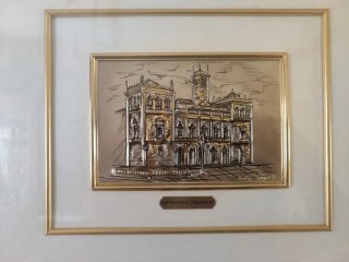 Lote 4 cuadros en relieve, edición Valladolid