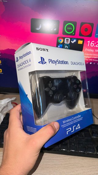 Mando PS4 Dualshock 4 Negro Nuevo