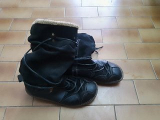 Botas El Naturalista Negras Talla 40