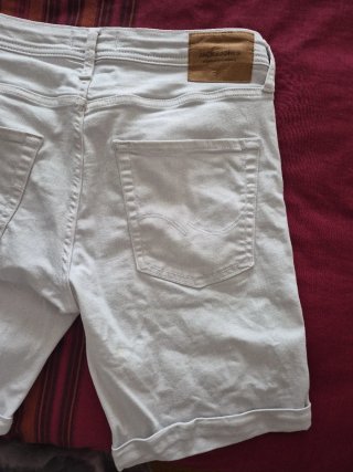 Pantalón corto Jack&Jones blanco