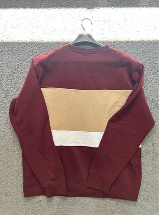 Sudadera Lftman Roja y Beige