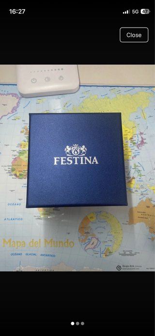 Reloj Festina Cronógrafo Marrón y Negro