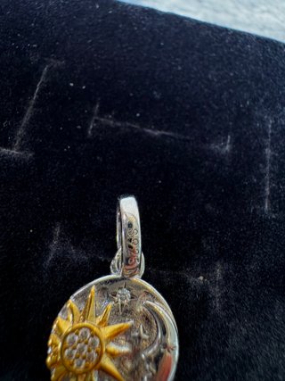 Colgante Sol y Luna Celestial S925