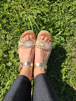Sandali Gold&Gold donna oro tg 36