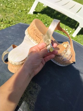 Sandali Gold&Gold donna oro tg 36