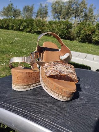 Sandali Gold&Gold donna oro tg 36