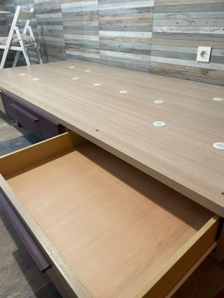 Estructura Cama con Cajonera Madera. Solo recoger