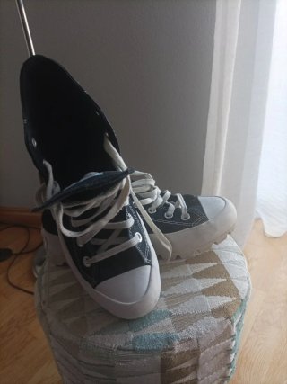 Converse plataforma talla 39