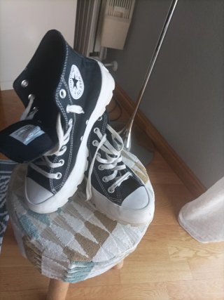 Converse plataforma talla 39