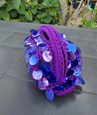 Clutch bag viola