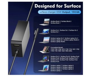 Cargador Surface Negro