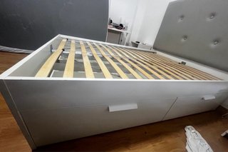 Cama IKEA con 4 cajones