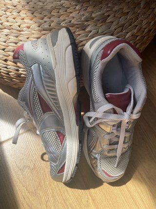 Deportivas Oysho plateadas