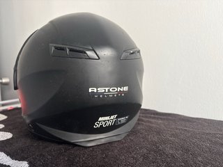 Casco Jet Astone Negro - Talla S
