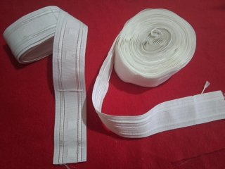 Cinta para cortinas blanca