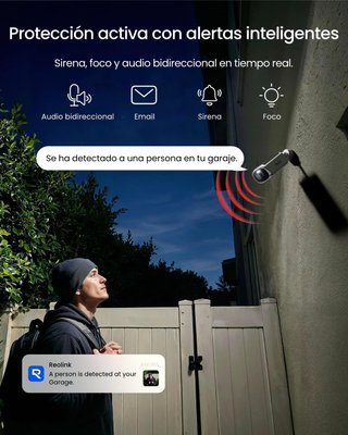 Cámara Vigilancia Reolink Argus Solar