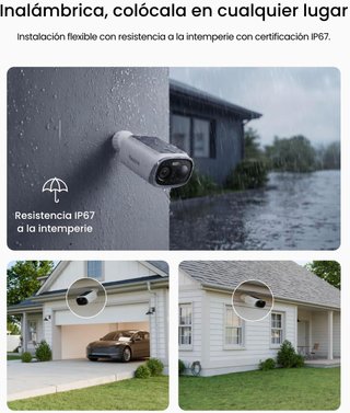Cámara Vigilancia Reolink Argus Solar
