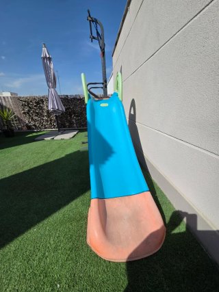 Tobogán Feber Azul y Verde