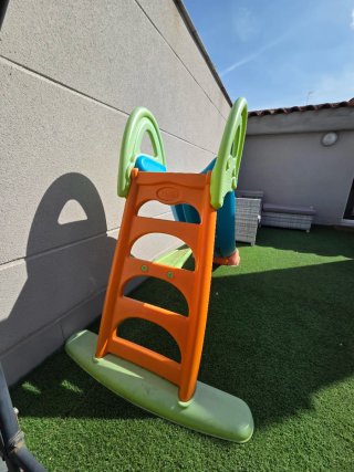Tobogán Feber Azul y Verde