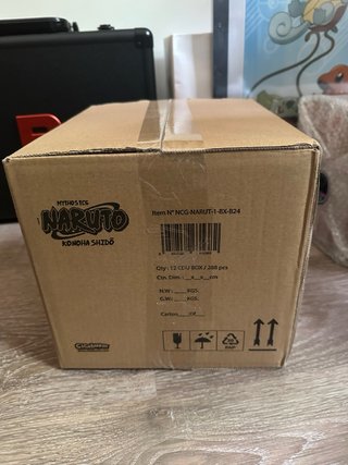 Caja Naruto Mythos TCG Sellada - 1a Edición