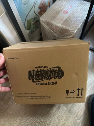 Caja Naruto Mythos TCG Sellada - 1a Edición
