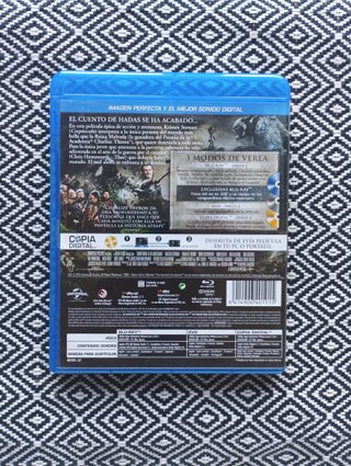 Blancanieves Leyenda del Cazador Bluray dvd y digi