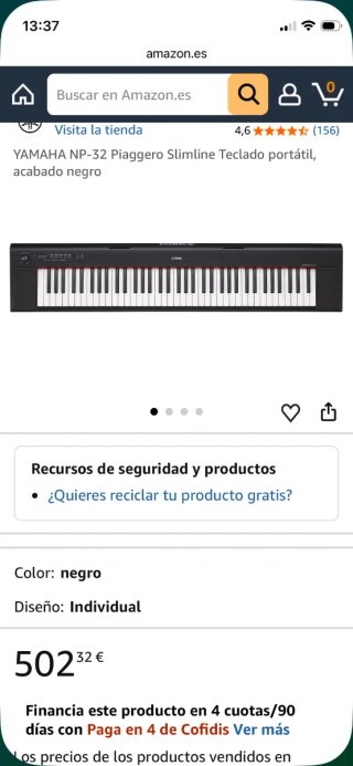 Teclado Yamaha NP-32