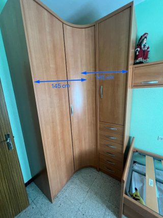 Dormitorio juvenil completo
