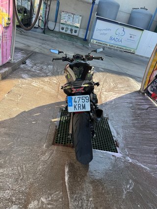 Kawasaki Z900 A2 Negra/Verde
