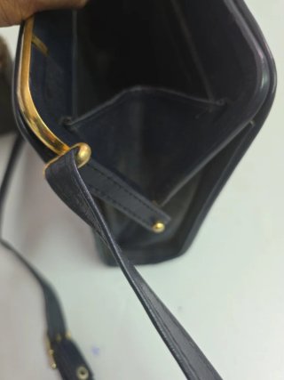 Borsetta vintage midollino blu anni 70