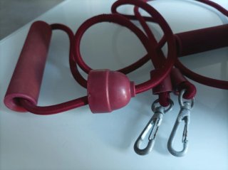 Bandas elásticas de ejercicio con asas