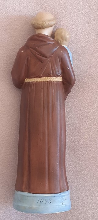Antica statua Sant'Antonio fine '800
