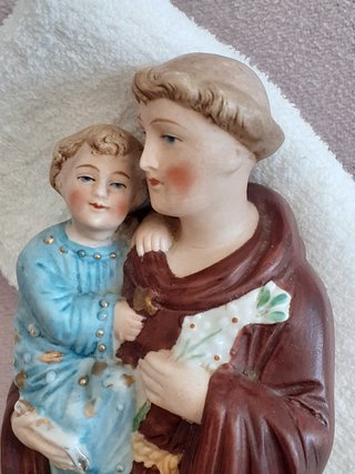 Antica statua Sant'Antonio fine '800