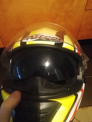 Chaqueta Suzuki Moto Deportiva Azul/Blanca