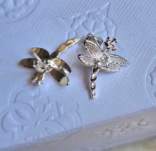 Pendientes Libélula Cristal 925 estilo Swarovski