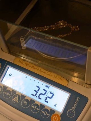 Cadena de oro 18k