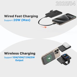 JUOVI J2911 Bateria MagSafe 5000mAh 20W J2911-ES