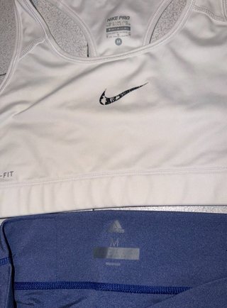 Conjunto Deportivo Nike Mujer Blanco y Azul