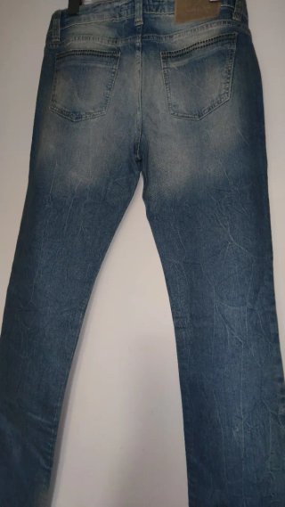 Tejanos Calvin Klein Azul desgastado